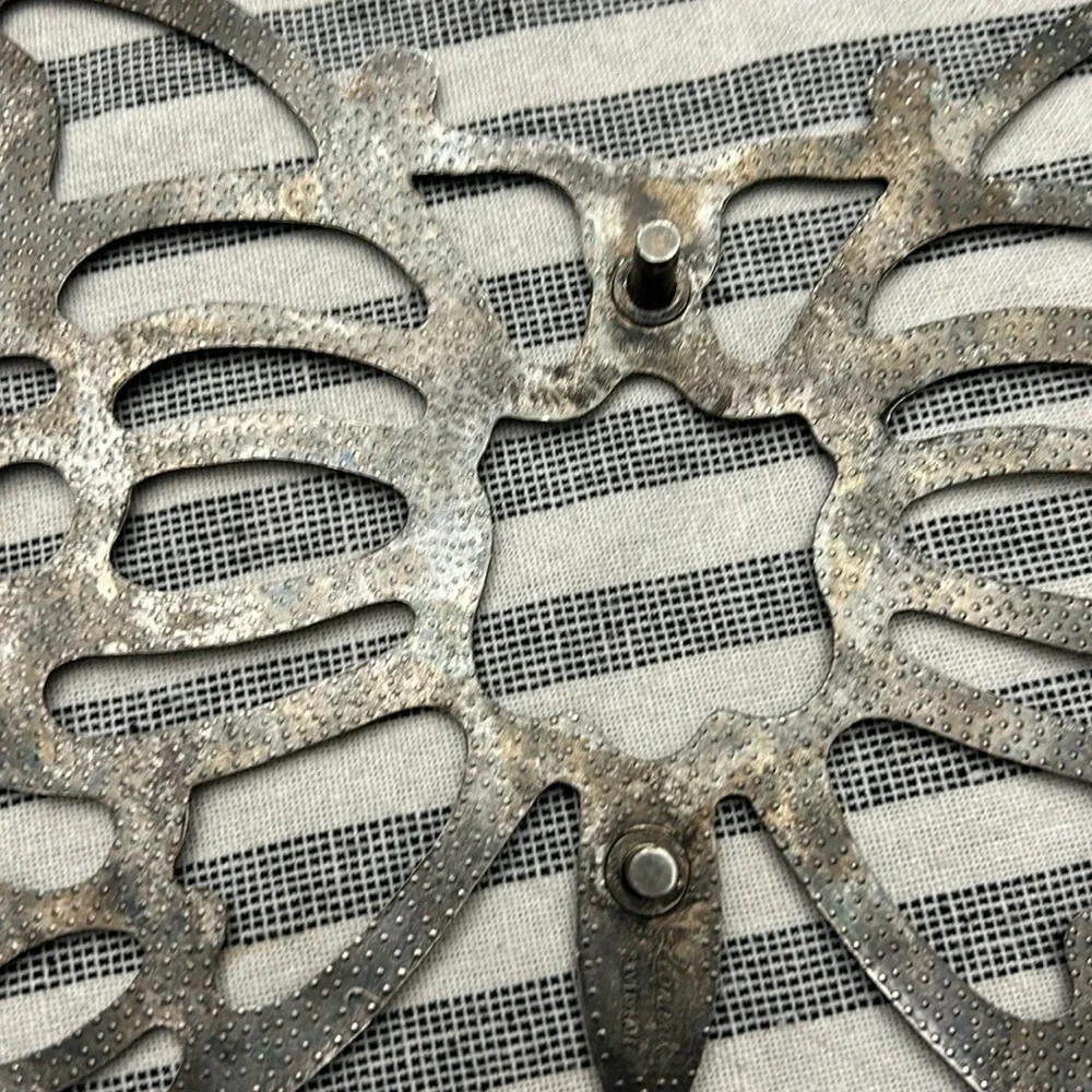 Vintage Leonard Silverplate Butterfly Trivet,